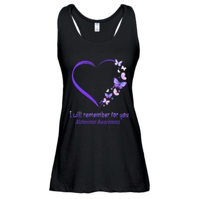 I’ll Remember For You Alzheimer Awareness Apparel Ladies Essential Flowy Tank