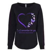 I’ll Remember For You Alzheimer Awareness Apparel Womens California Wash Sweatshirt