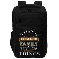 I Research Family Histories Genealogy Genealogist Ancestry Impact Tech Backpack