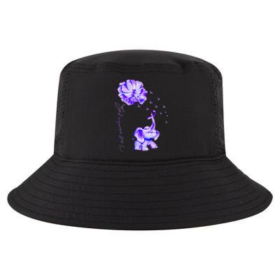 ILl Remember For You Purple Elephant AlzheimerS Awareness Cool Comfort Performance Bucket Hat