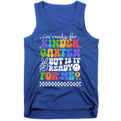 Im Ready For Kindergarten 1st First Day Of Back To School Tank Top