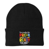IM Ready For Prek But Is It Ready For Me Knit Cap Winter Beanie