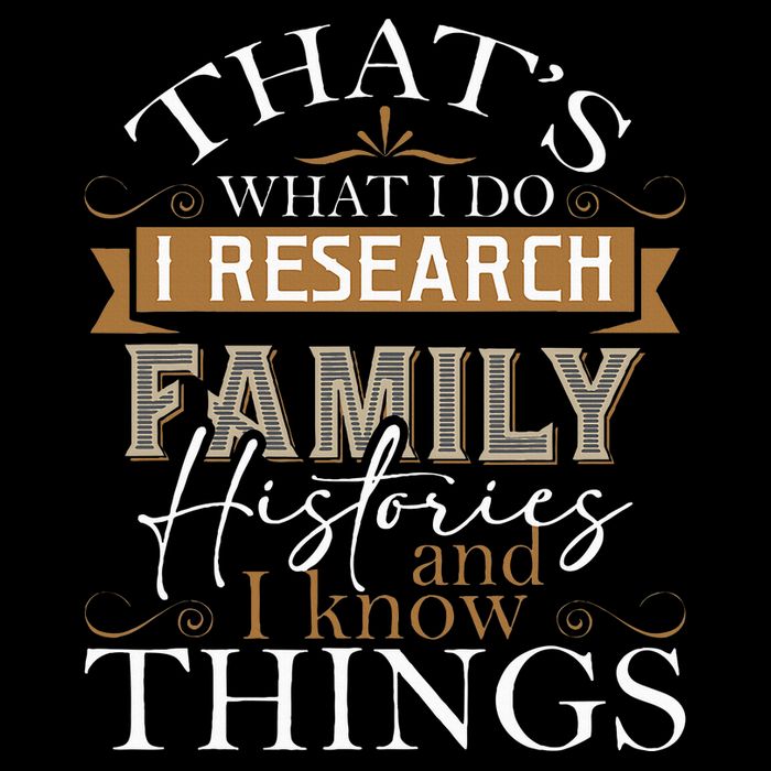 I Research Family Histories Genealogy Genealogist Ancestry Tall T-Shirt