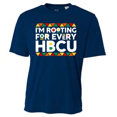 IM Rooting For Every Hbcu Historical Black College Alumni Cooling Performance Crew T-Shirt