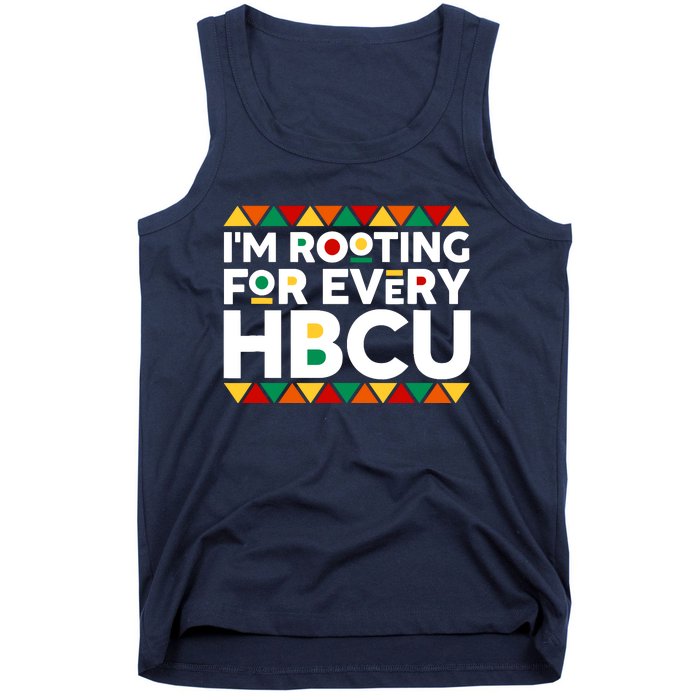 IM Rooting For Every Hbcu Historical Black College Alumni Tank Top