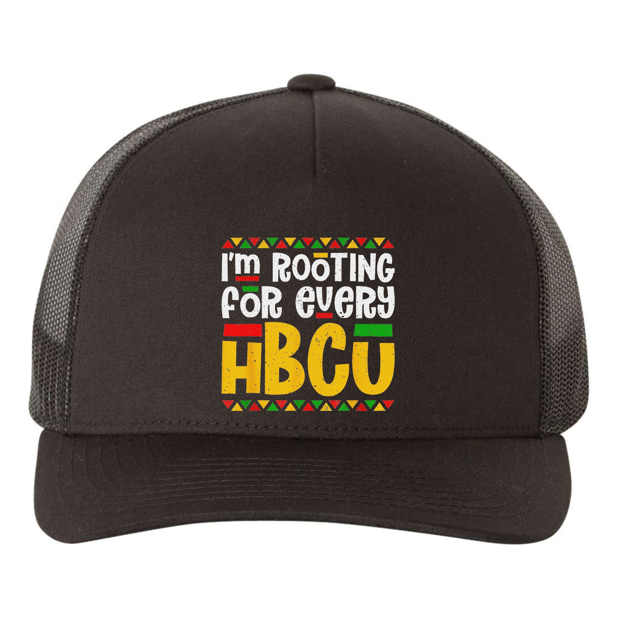 IM Rooting For Every Hbcu Historical Black College Student Yupoong Adult 5-Panel Trucker Hat