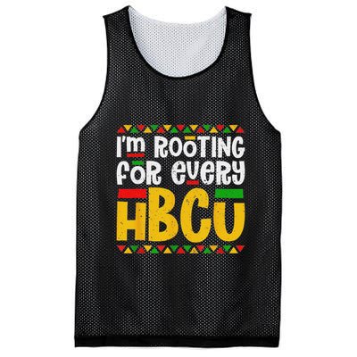 IM Rooting For Every Hbcu Historical Black College Student Mesh Reversible Basketball Jersey Tank