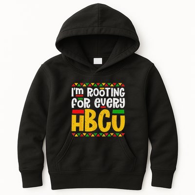 IM Rooting For Every Hbcu Historical Black College Student Kids Hoodie