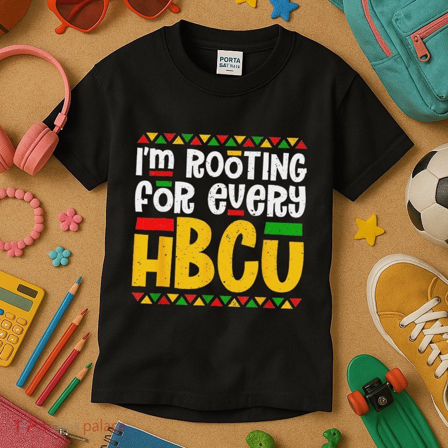 IM Rooting For Every Hbcu Historical Black College Student Kids T-Shirt