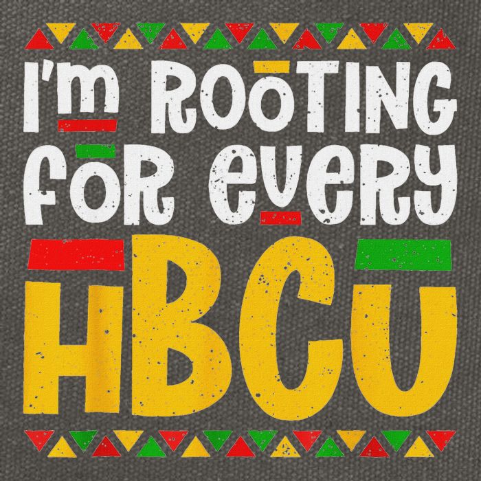 IM Rooting For Every Hbcu Historical Black College Student Cotton Canvas Backpack