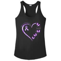 I'll Remember For You Purple Butterfly Alzheimer's Awareness Ladies PosiCharge Competitor Racerback Tank