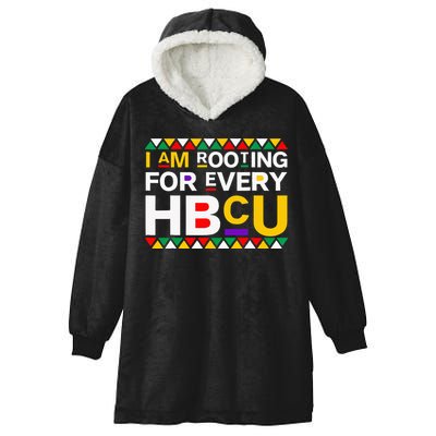 I'm Rooting For Every HBCU Hooded Wearable Blanket