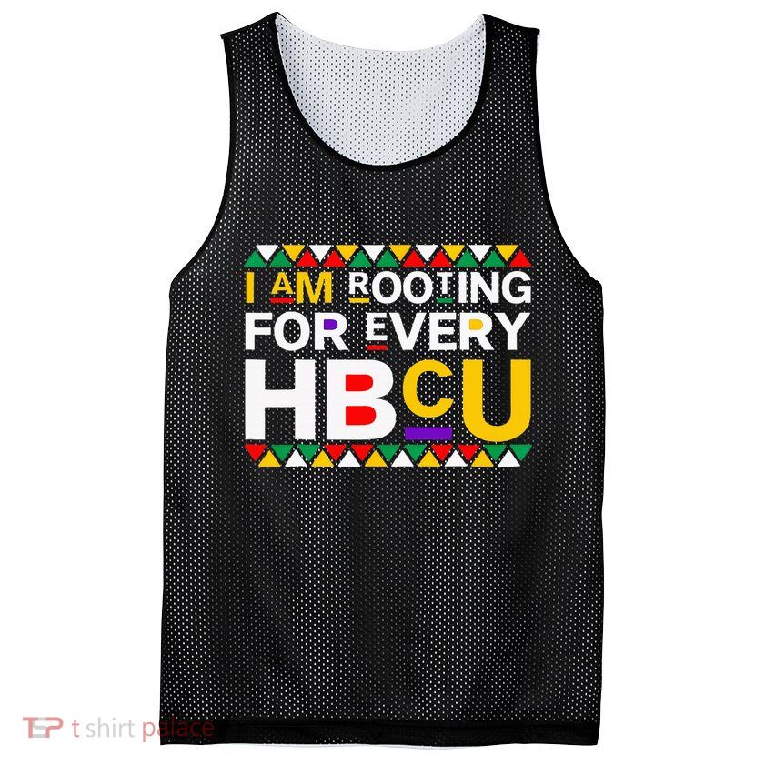 I'm Rooting For Every HBCU Mesh Reversible Basketball Jersey Tank