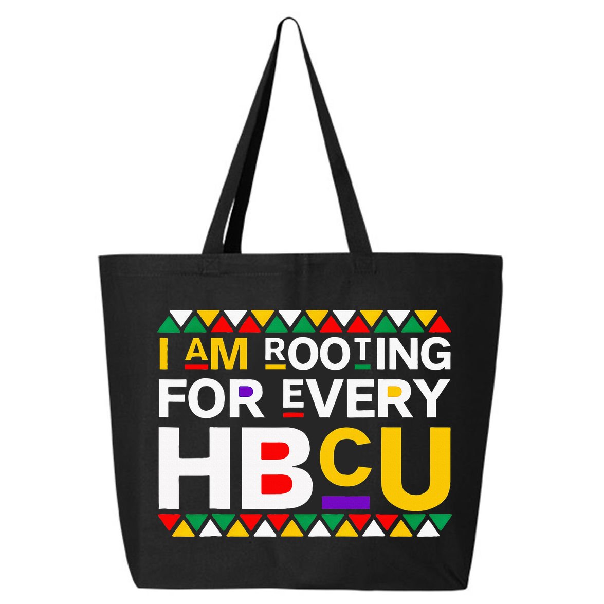 I'm Rooting For Every HBCU 25L Jumbo Tote