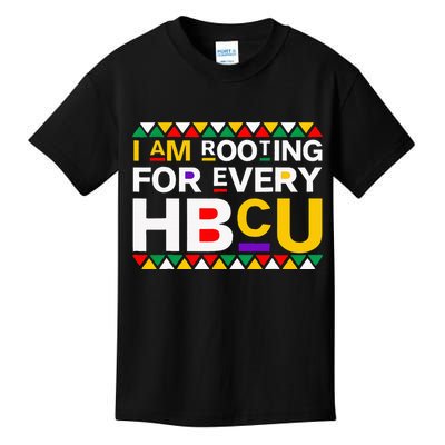 I'm Rooting For Every HBCU Kids T-Shirt