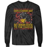 I Remain Faithful To The Cheese Vintage Japanese Rat Lover Tie-Dye Long Sleeve Shirt