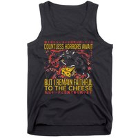 I Remain Faithful To The Cheese Vintage Japanese Rat Lover Tank Top