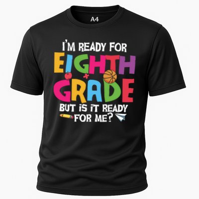 I'm Ready For 8th Grade Back To School First Day Of School Performance Shirt