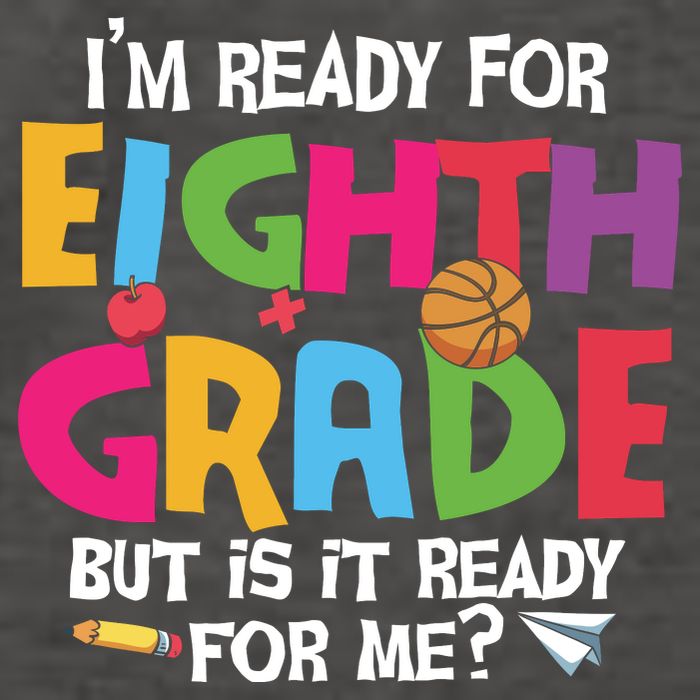 I'm Ready For 8th Grade Back To School First Day Of School Vector Backpack