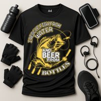 I Rescue Fish From Water And Beer From Bottles Funny Gift Performance Shirt