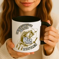 I Rescue Fish From Water And Beer From Bottles Funny Gift Mug