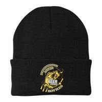 I Rescue Fish From Water And Beer From Bottles Funny Gift Beanie
