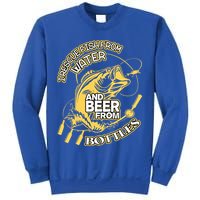 I Rescue Fish From Water And Beer From Bottles Funny Gift Sweatshirt