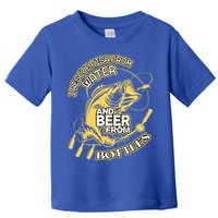 I Rescue Fish From Water And Beer From Bottles Funny Gift Toddler T-Shirt
