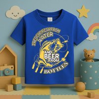 I Rescue Fish From Water And Beer From Bottles Funny Gift Toddler T-Shirt