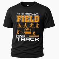 Its Really Field And Track Funny Quote Performance Shirt