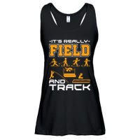 Its Really Field And Track Funny Quote Ladies Essential Flowy Tank