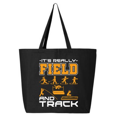 Its Really Field And Track Funny Quote 25L Jumbo Tote