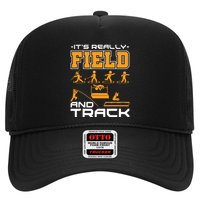 Its Really Field And Track Funny Quote Trucker Hat
