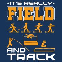Its Really Field And Track Funny Quote Infant Baby Jersey Bodysuit