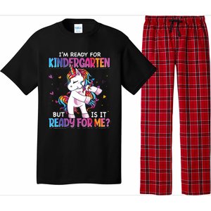 Im Ready For Kindergarten Back To School Kindergarten Girl Pajama Set