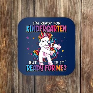 Im Ready For Kindergarten Back To School Kindergarten Girl Coaster