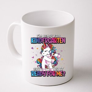 Im Ready For Kindergarten Back To School Kindergarten Girl Coffee Mug