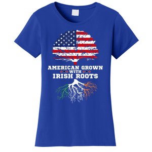 Ireland Roots Gift American Grown Irish Roots Ireland Cute Gift Women's T-Shirt