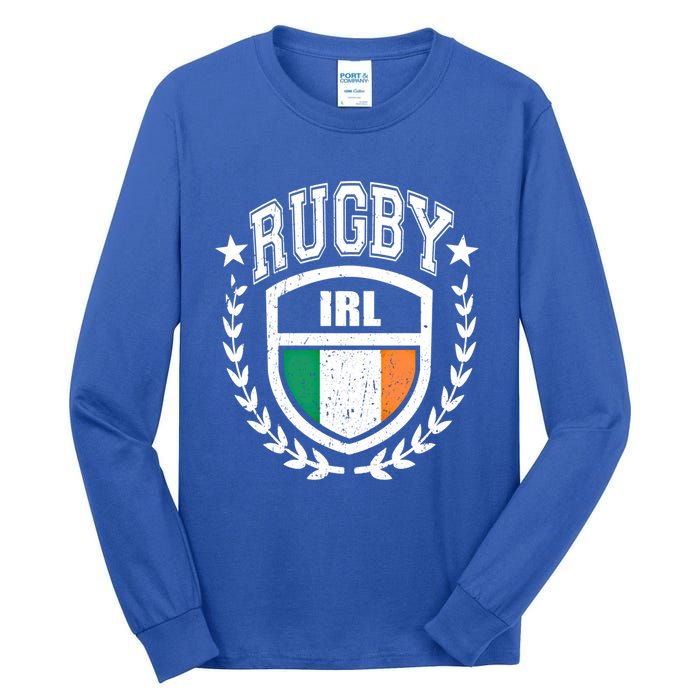 Ireland Rugby Gear Irish Flag Vintage Sport Gift Tall Long Sleeve T-Shirt