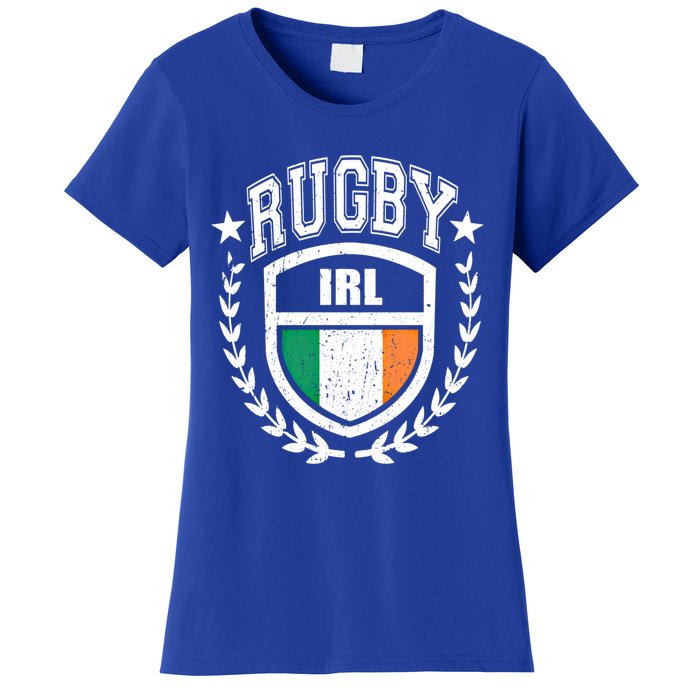 Ireland Rugby Gear Irish Flag Vintage Sport Gift Women's T-Shirt