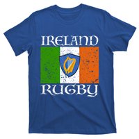 Ireland Rugby Gift Vintage Irish Flag Rugby Fan Gift Idea T-Shirt