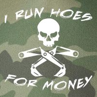 I Run Hoes For Money Legacy Tie Dye Trucker Hat
