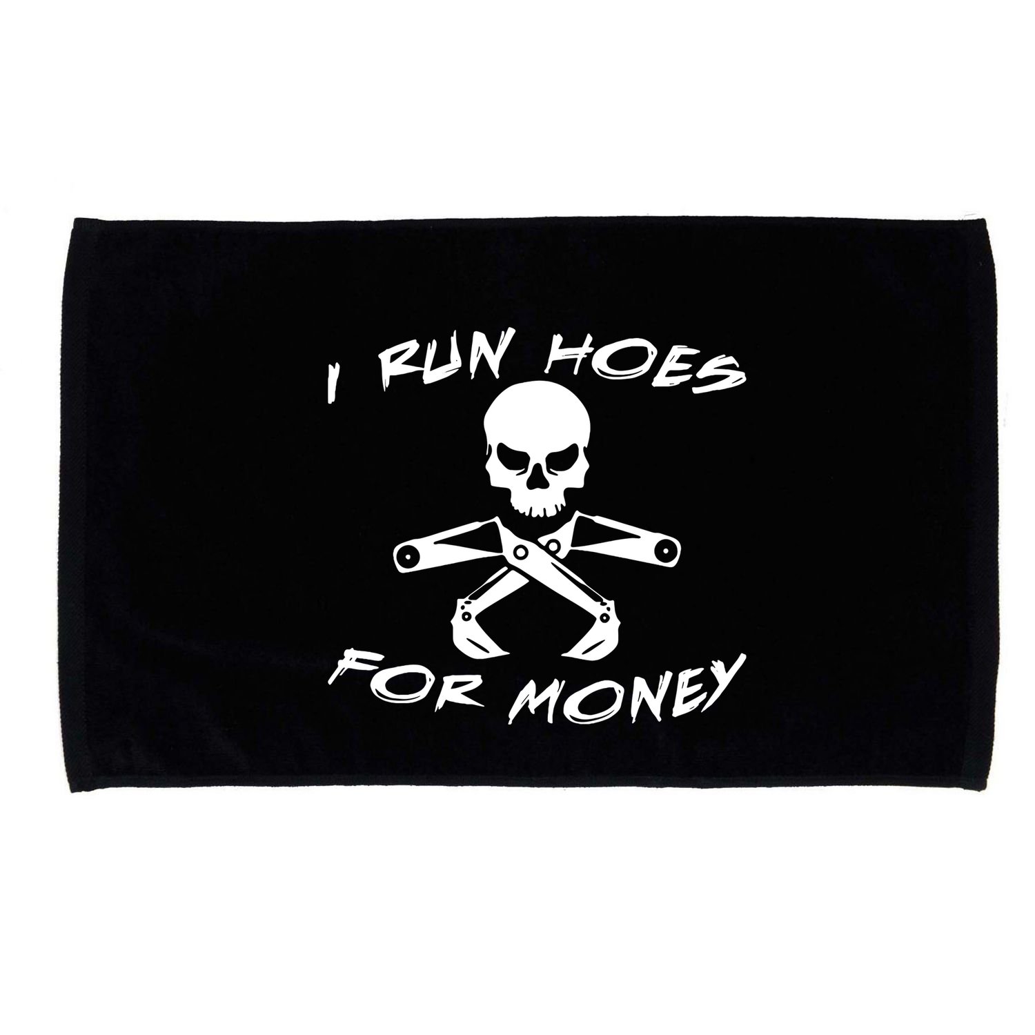 I Run Hoes For Money Microfiber Hand Towel
