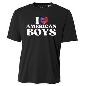 I Red Heart Usa America Cooling Performance Crew T-Shirt