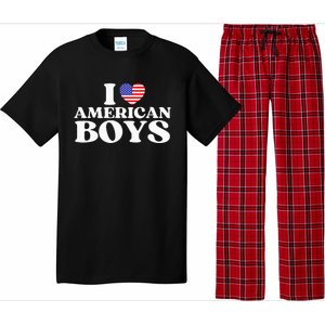 I Red Heart Usa America Pajama Set