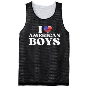 I Red Heart Usa America Mesh Reversible Basketball Jersey Tank