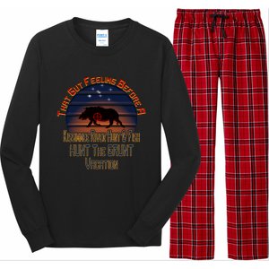 Immee River Hunt And Fishing Vacation Gift Long Sleeve Pajama Set