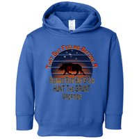 Immee River Hunt And Fishing Vacation Gift Toddler Hoodie