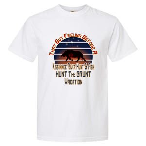 Immee River Hunt And Fishing Vacation Gift Garment-Dyed Heavyweight T-Shirt