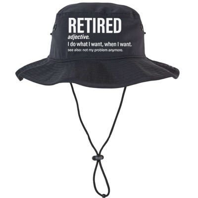 Im Retired I Do What I Want When I Want Legacy Cool Fit Booney Bucket Hat